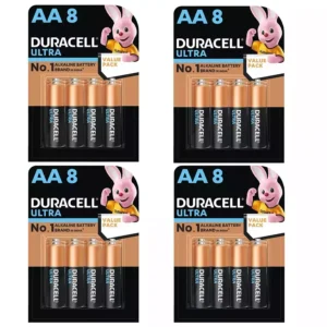 Duracell Ultra AA Alkaline Batteries (pack of 4)