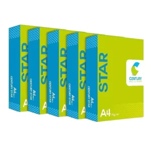 Century Star A4 Copier Paper – 75 GSM (1 Box)