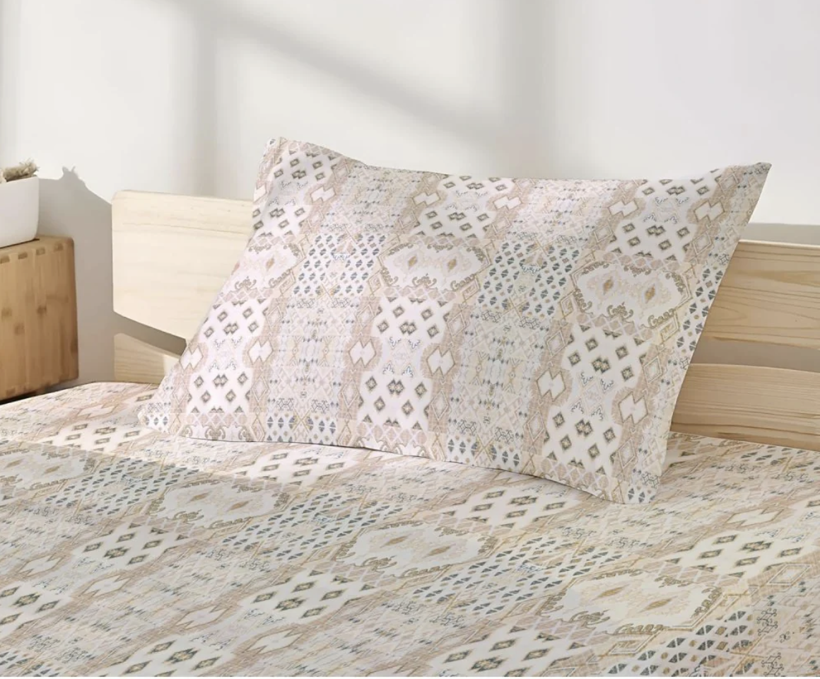 Pure Cotton Single Bedsheet