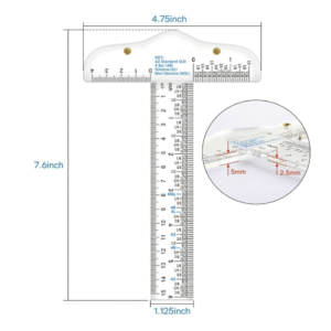 Acrylic T Square Ruler