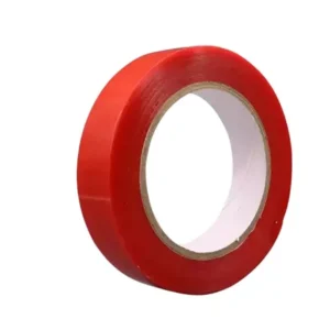 Red &Transparent Double Sided Tape - 24 mm